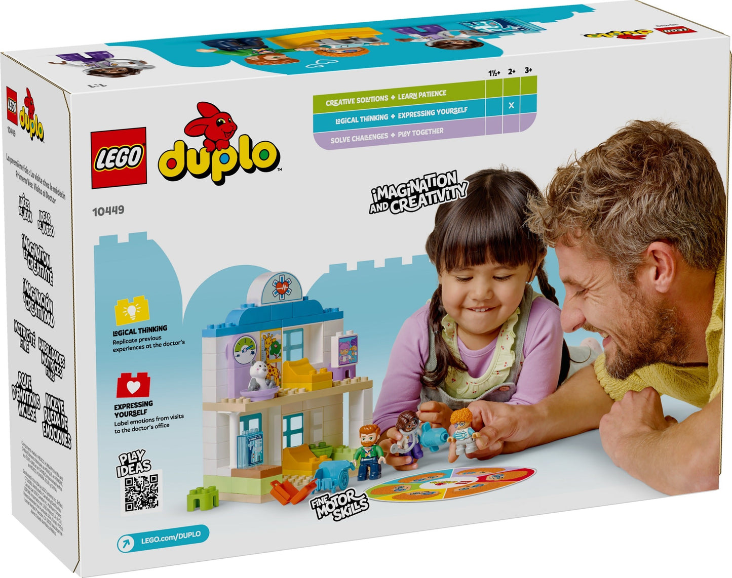 LEGO® Duplo® 10449: For første gang: Besøk hos legen