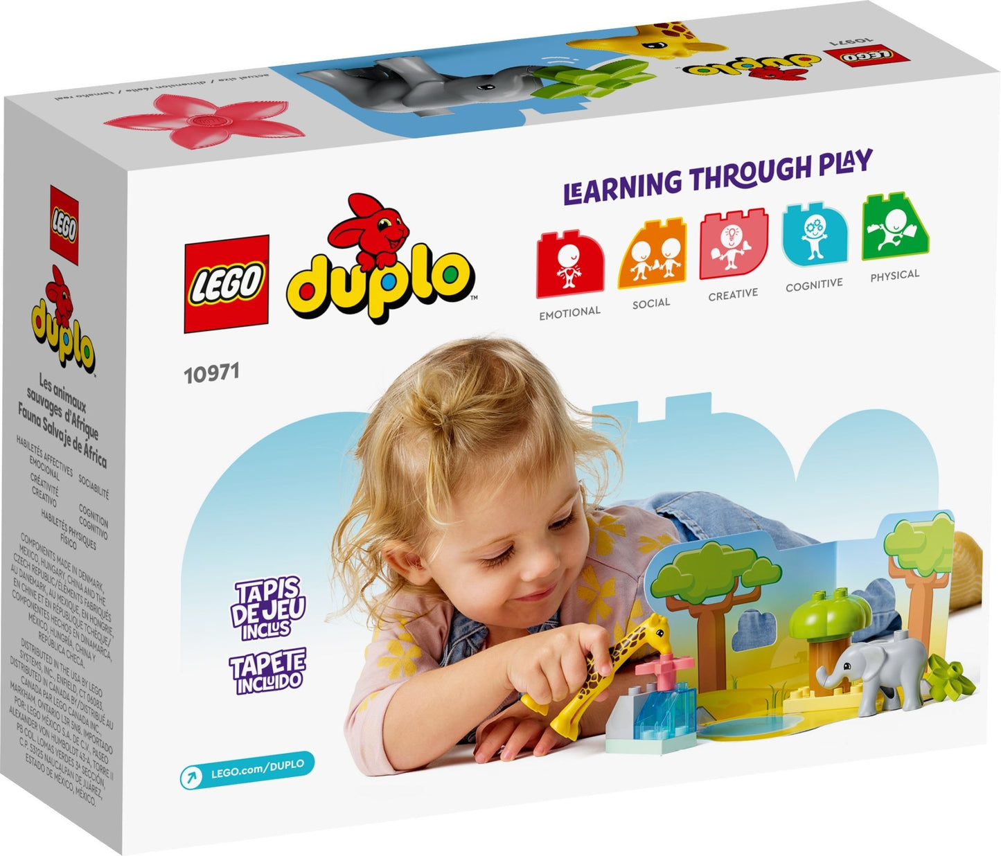 LEGO® Duplo® 10971: Ville dyr fra Afrika