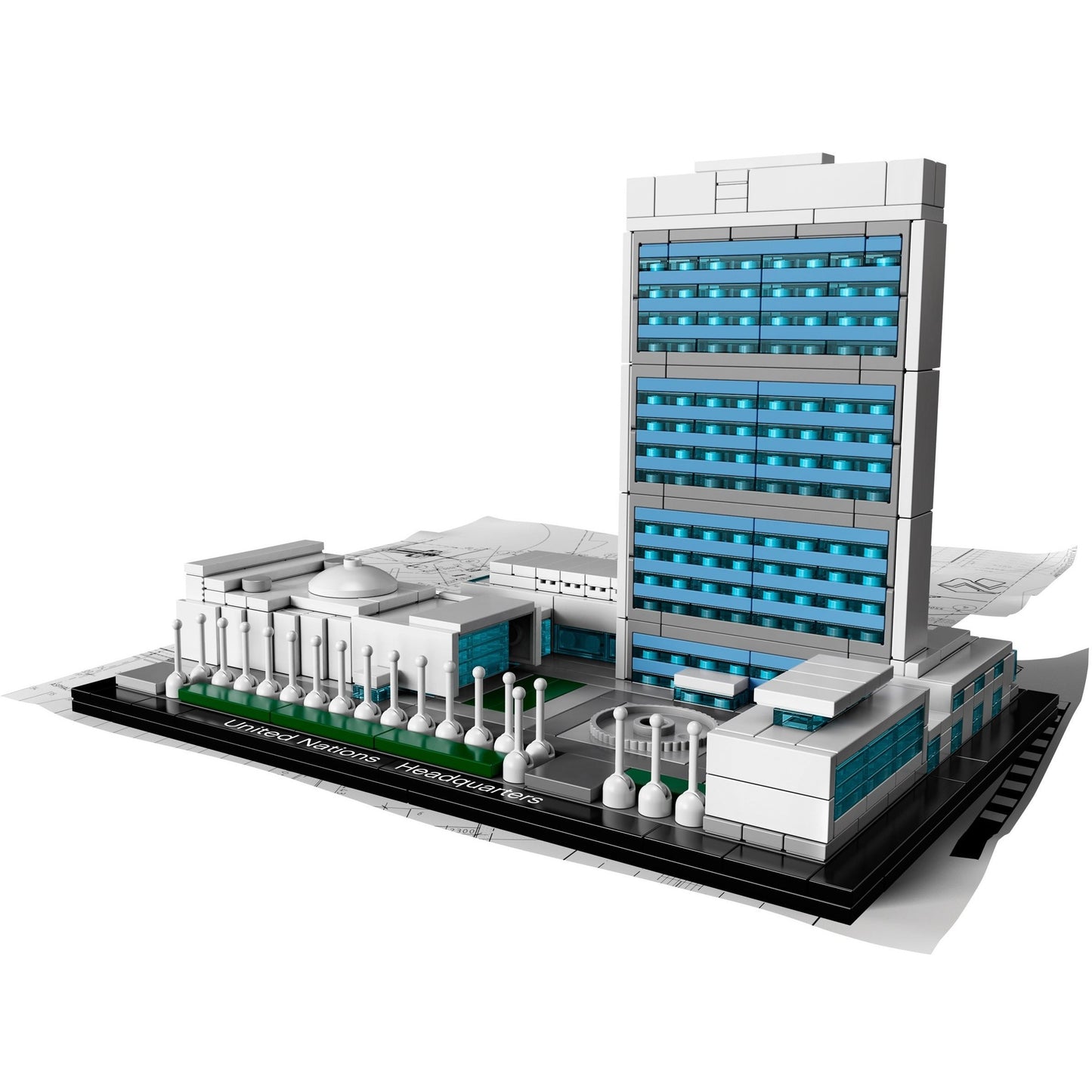 LEGO® Architecture 21018: FNs hovedkvarter