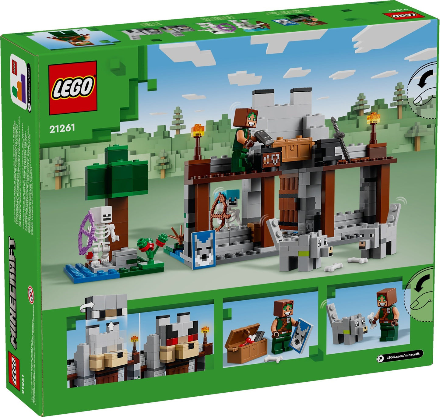 LEGO® Minecraft® 21261: Ulveborgen