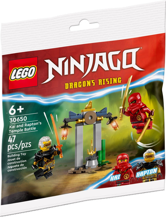 LEGO® NINJAGO® 30650: Kai og Rapton i tempelkamp