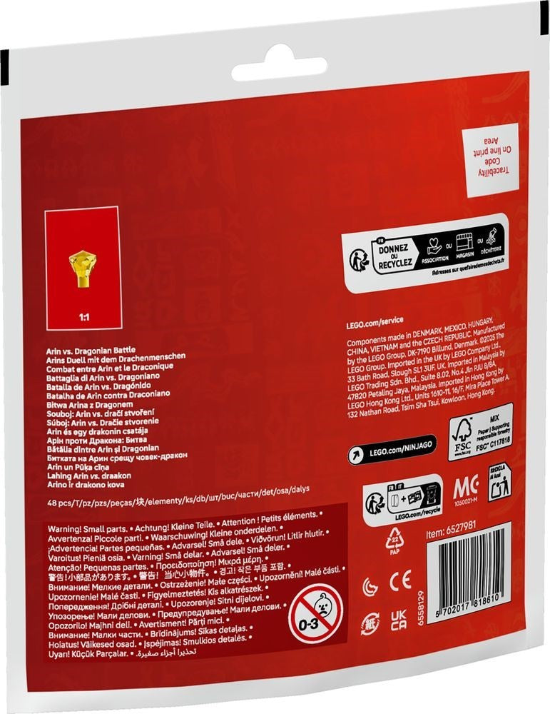 LEGO® NINJAGO® 30700: Kamp mellom Arin og en dragon