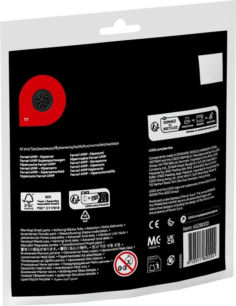 LEGO® Speed Champions 30709: Ferrari 499P – hyperbil