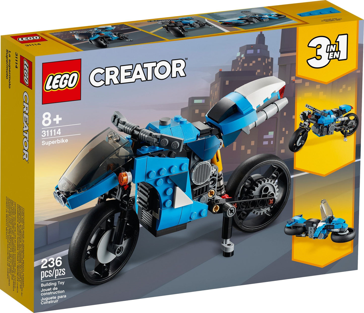 LEGO® Creator™ 31114: Supermotorsykkel
