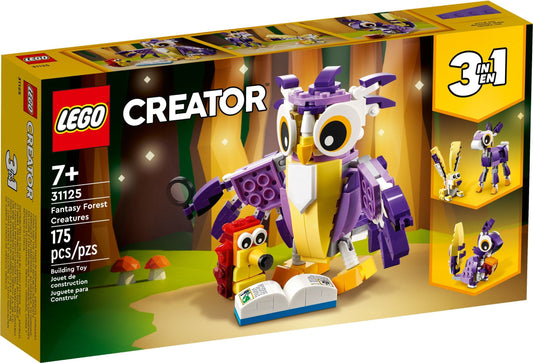 LEGO® Creator™ 31125: Fantasifulle skogsdyr