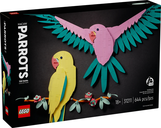 LEGO® Art™ 31211: The Fauna Collection – Arapapegøyer
