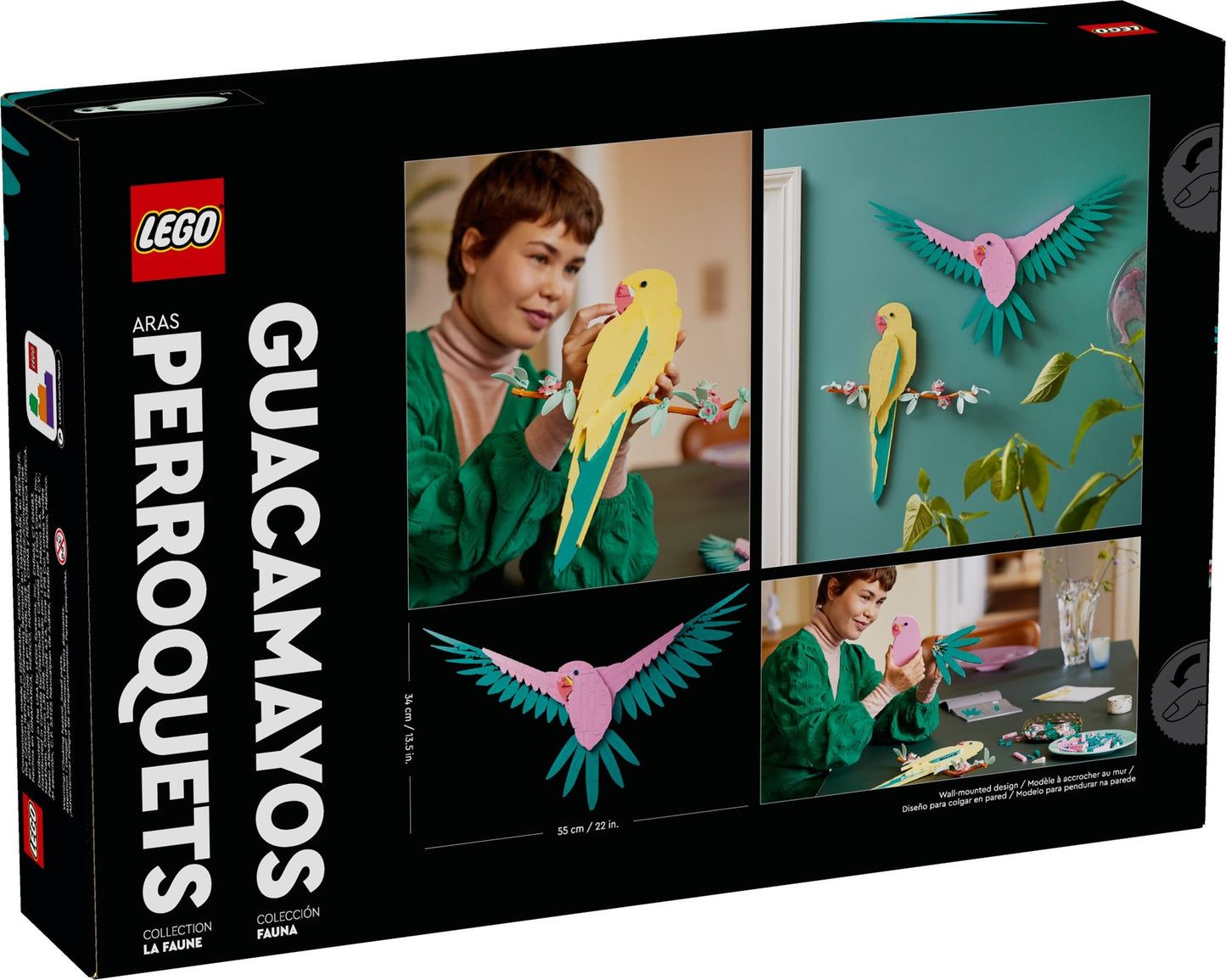 LEGO® Art™ 31211: The Fauna Collection – Arapapegøyer