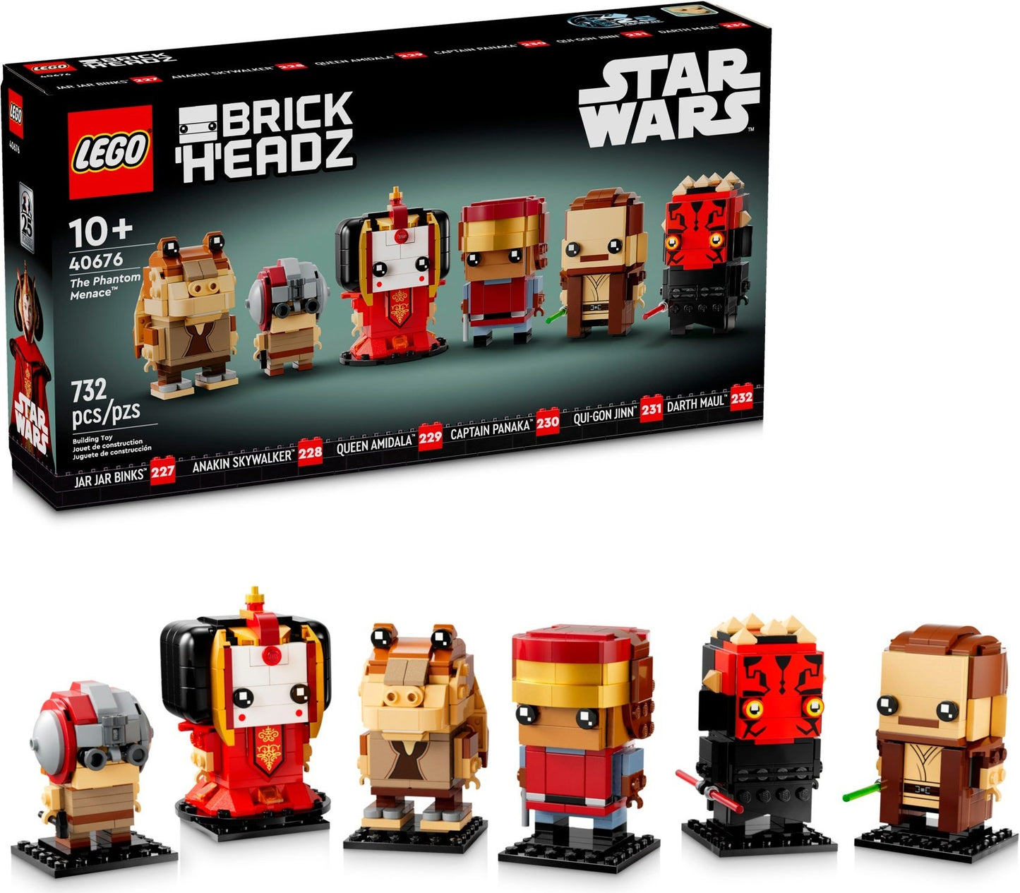 LEGO® BrickHeadz™ 40676: Den skjulte trussel