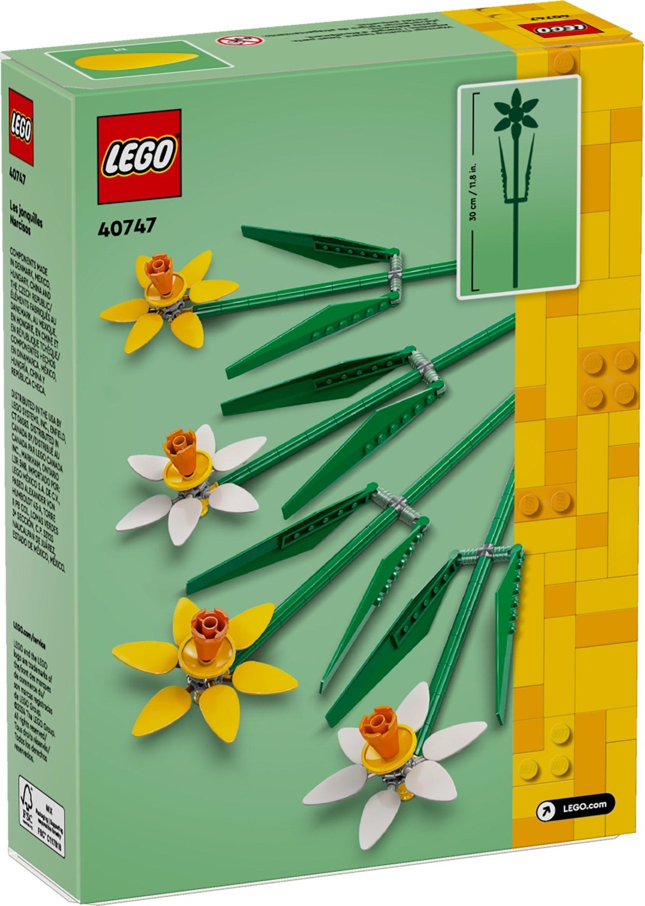 LEGO® Botanicals™ 40747: Påskeliljer