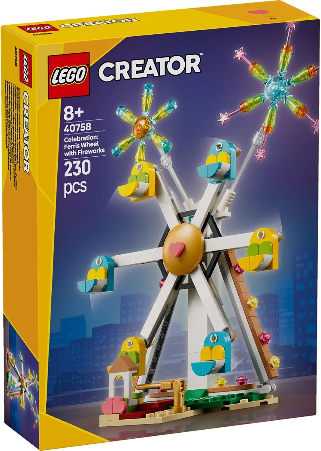 LEGO® Creator™ 40758: Festdag: Pariserhjul med fyrverkeri