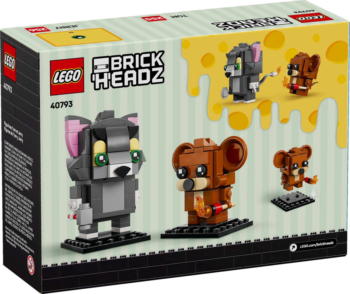 LEGO® BrickHeadz™ 40793: Tom og Jerry