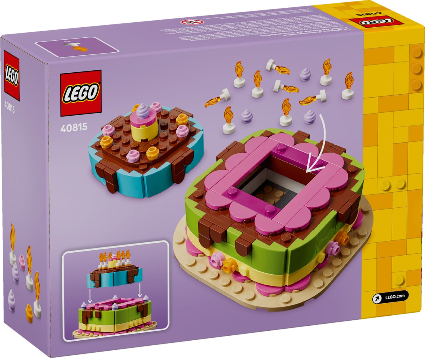 LEGO® 40815: Bursdagskake