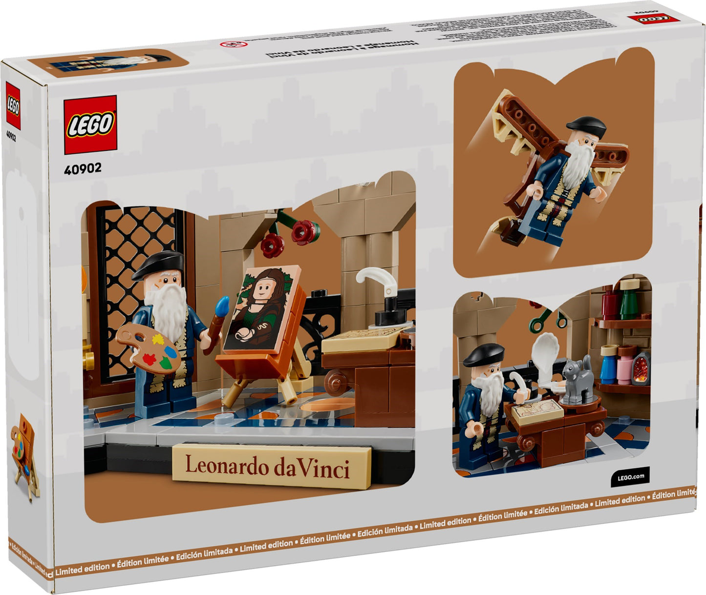 LEGO® 40902: En hyllest til Leonardo da Vinci