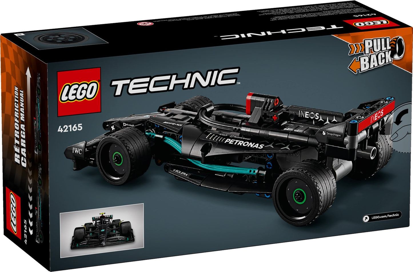LEGO® Technic™ 42165: Mercedes-AMG F1 W14 E Performance Pull-Back