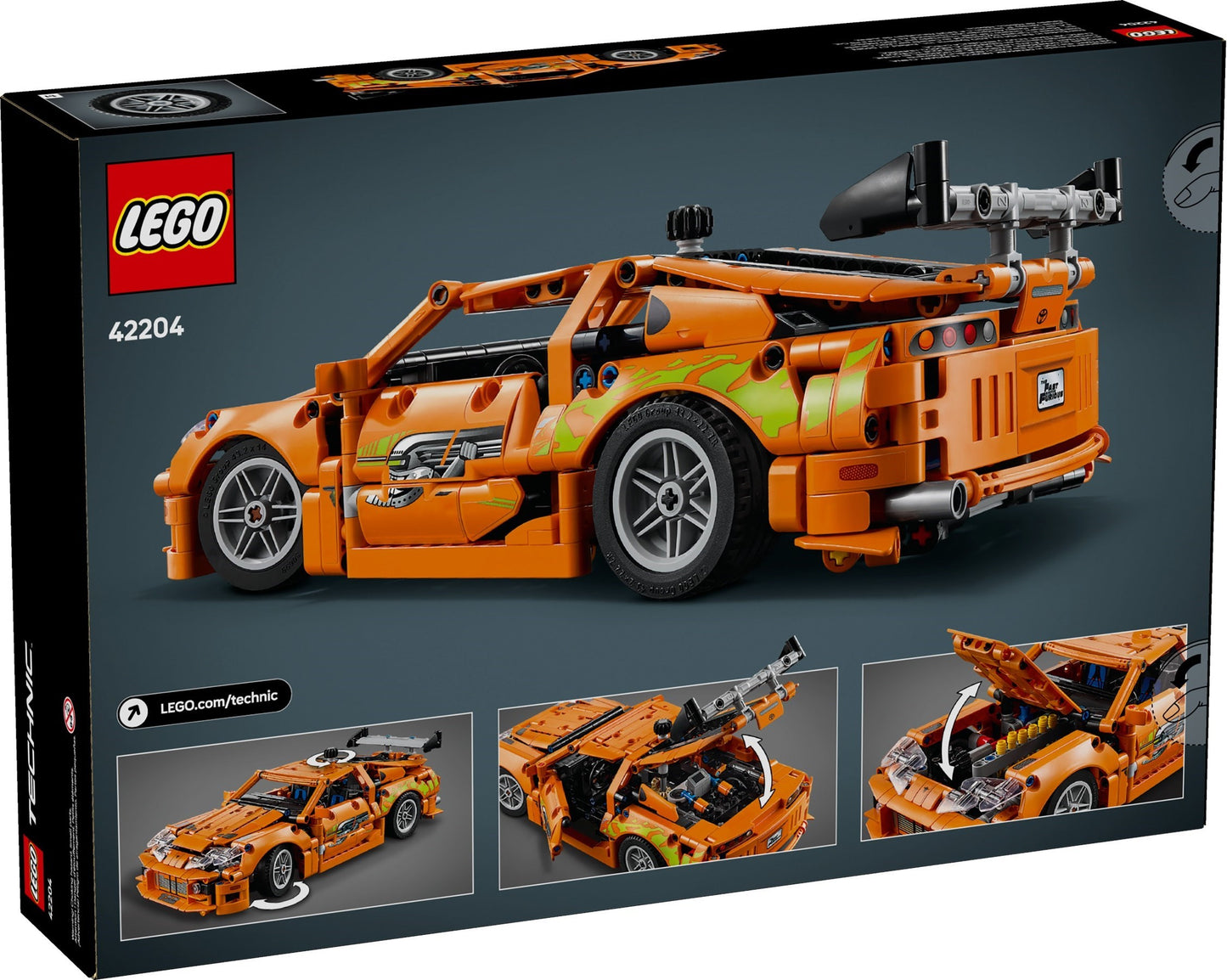 LEGO® Technic™ 42204: Fast and Furious Toyota Supra MK4