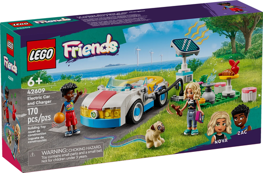 LEGO® Friends™ 42609: Elbil og ladestasjon