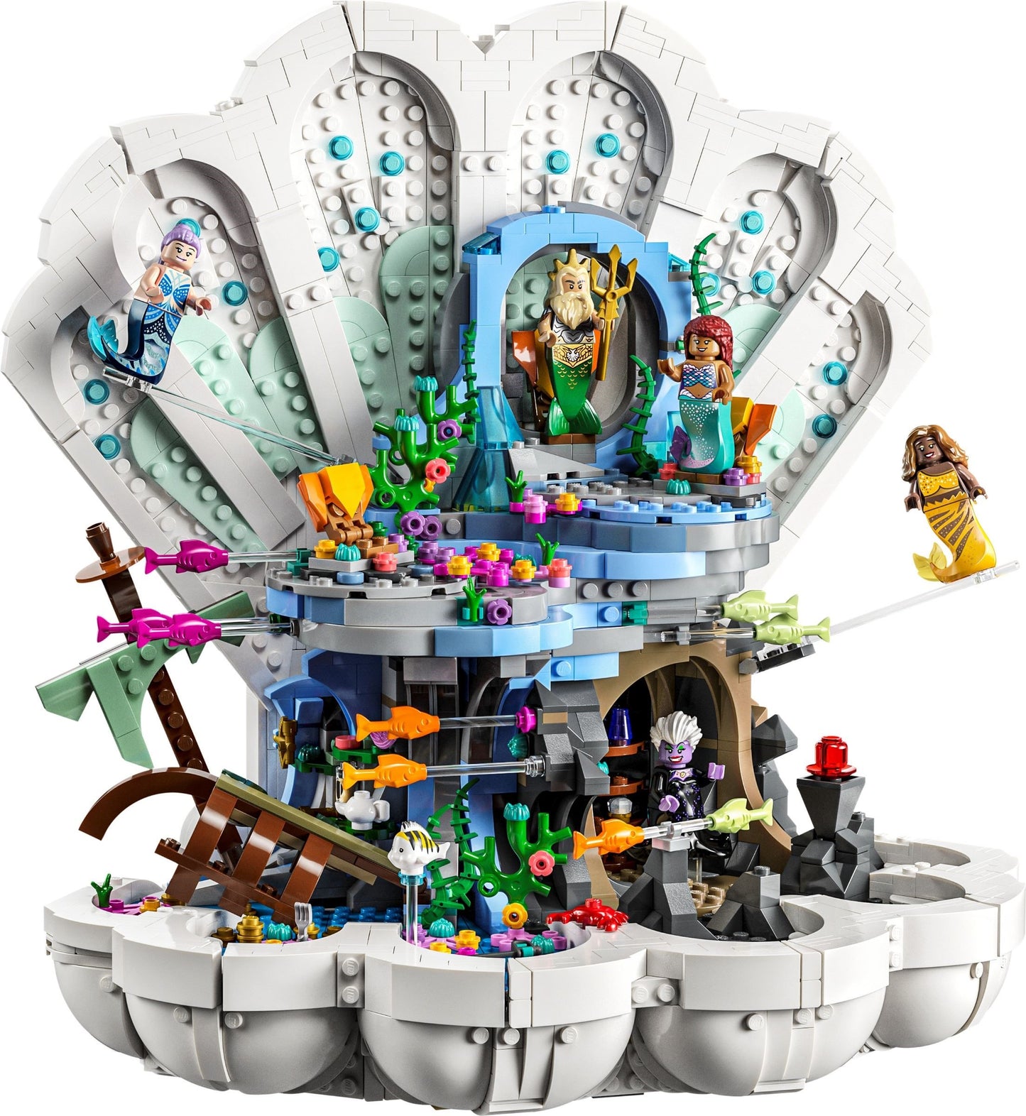 LEGO® Disney™ 43225: Den lille havfruens kongelige skjell