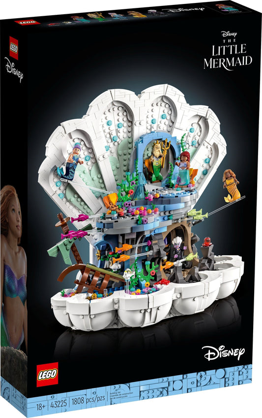 LEGO® Disney™ 43225: Den lille havfruens kongelige skjell