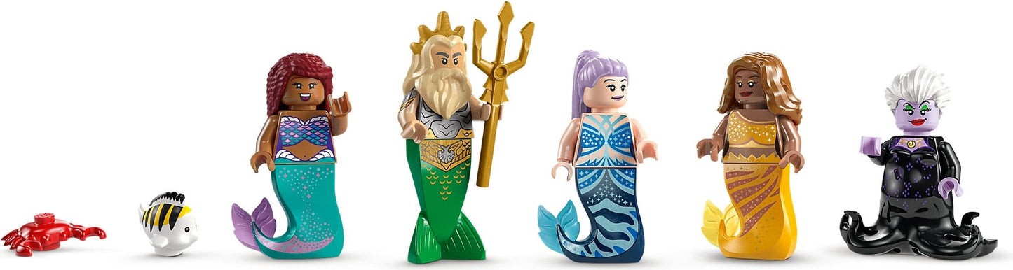 LEGO® Disney™ 43225: Den lille havfruens kongelige skjell