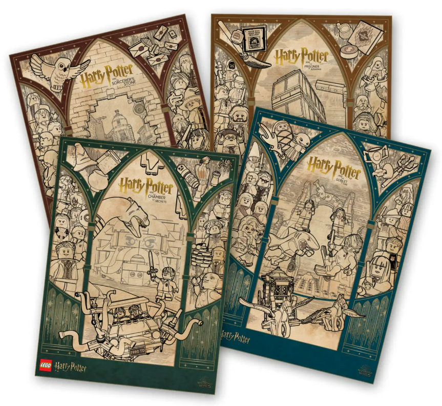 LEGO® 5009085: Harry Potter™ plakater film 1-4