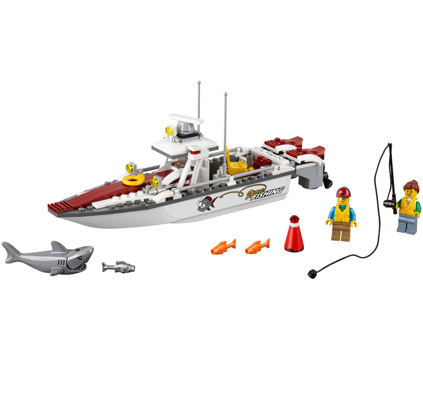 LEGO® City 60147: Fiskebåt