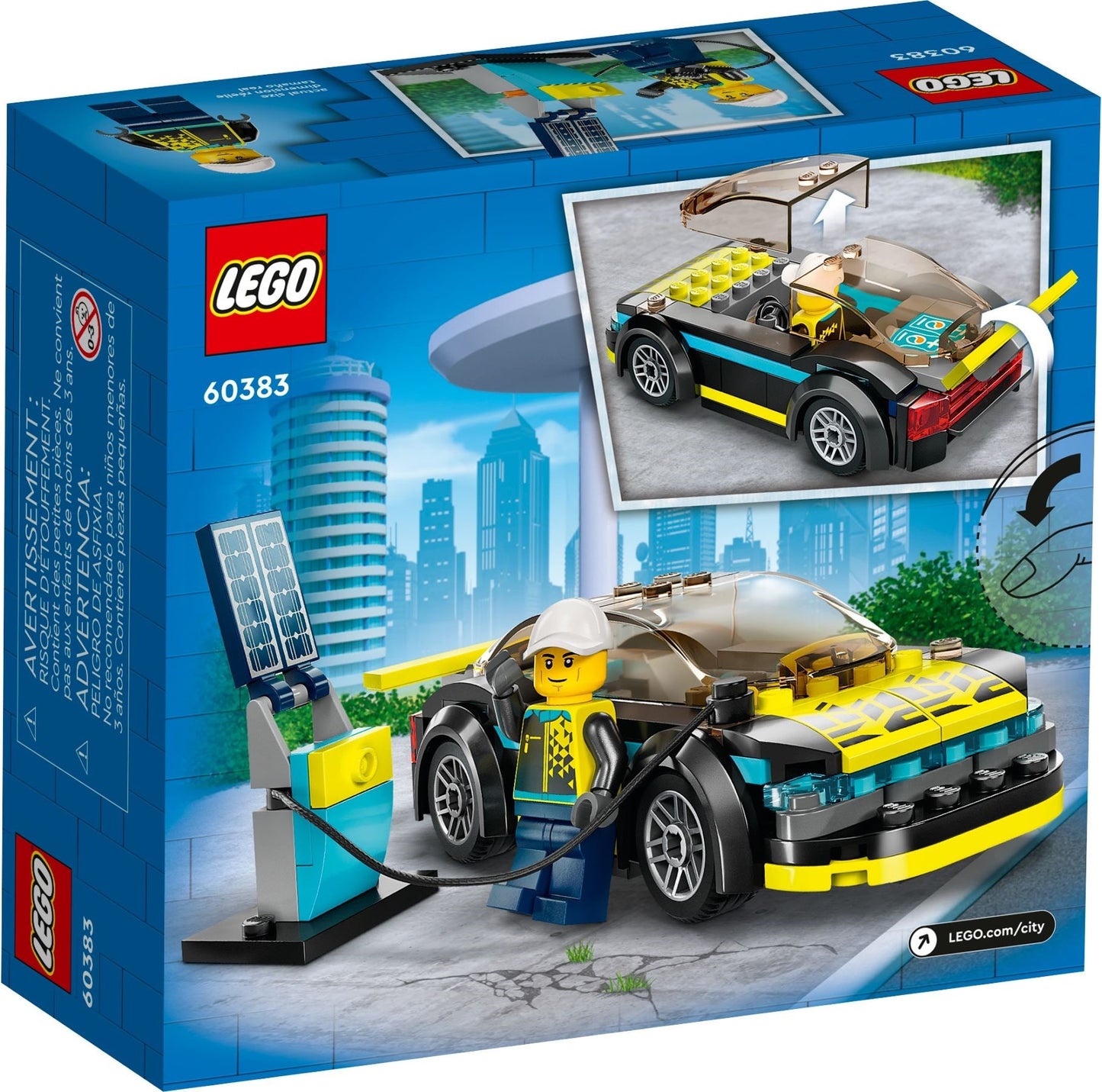 LEGO® City 60383: Elektrisk racerbil