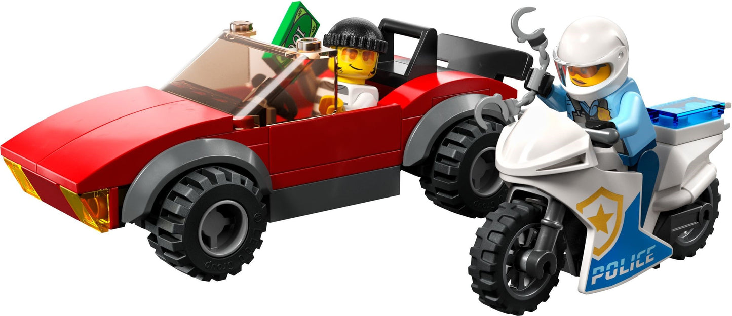 LEGO® City 60392: Politimotorsykkel på biljakt