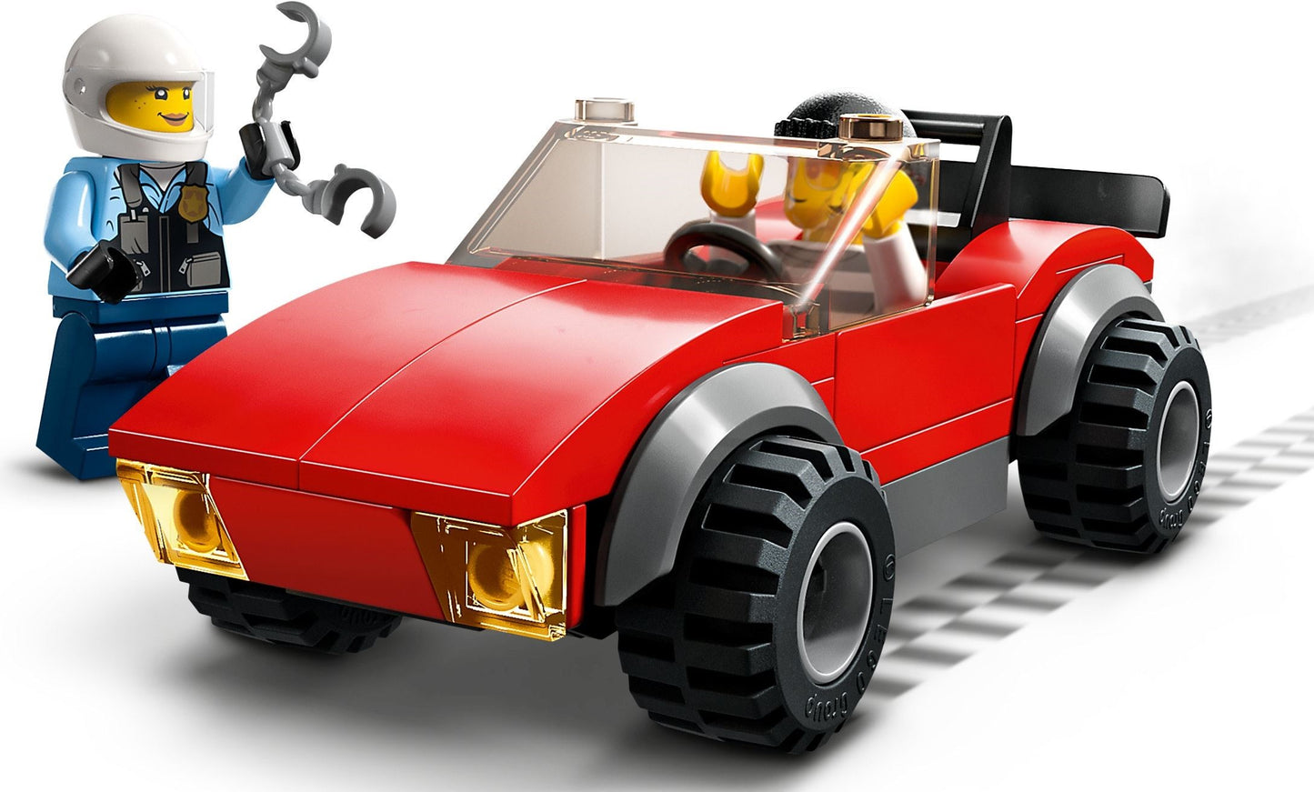LEGO® City 60392: Politimotorsykkel på biljakt