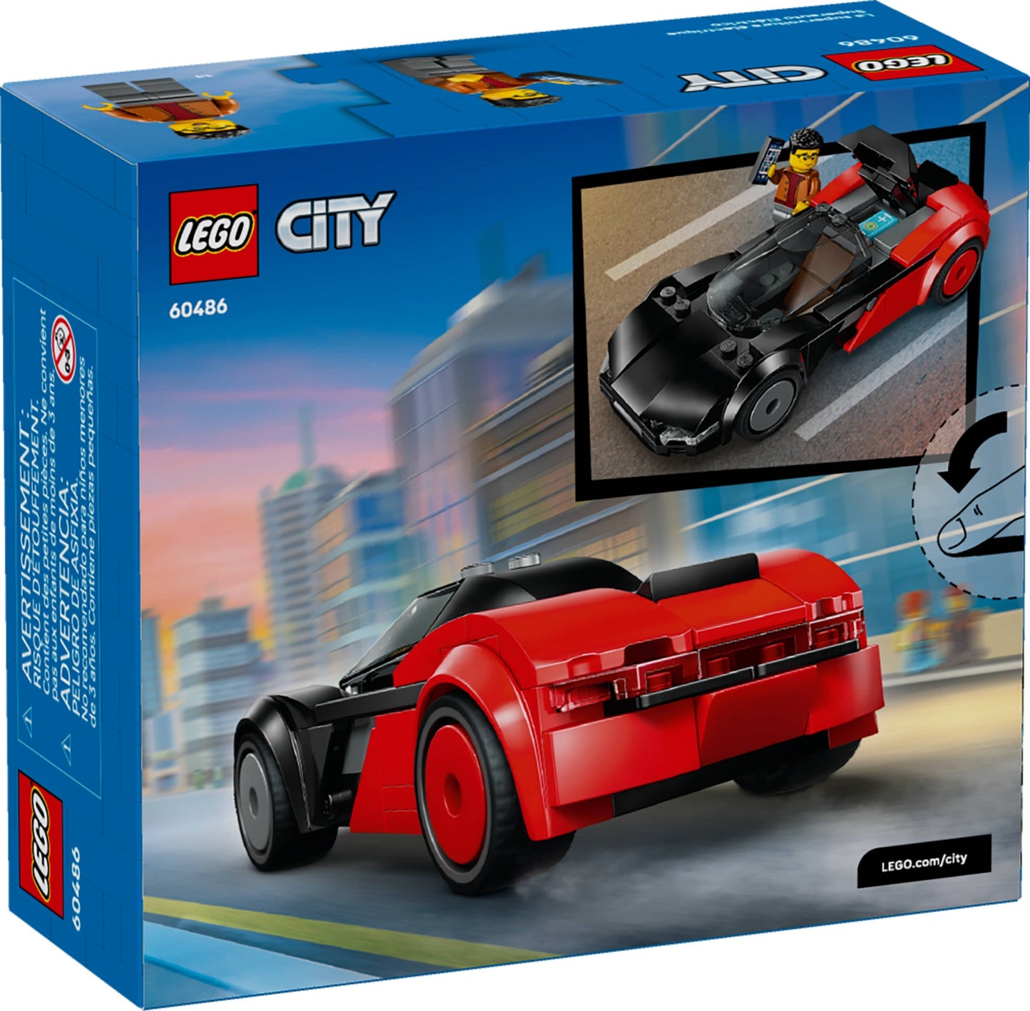 LEGO® City 60486: Elektrisk superbil