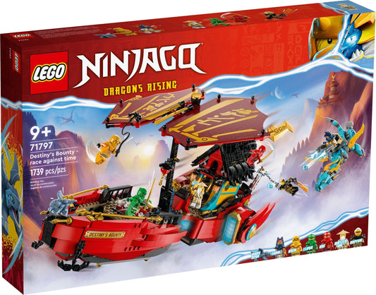 LEGO® NINJAGO® 71797: Skjebneskipet Bounty – kappløpet med tiden