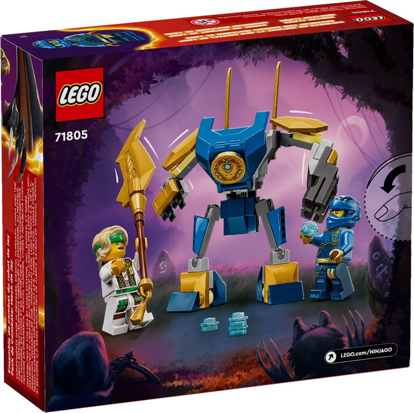 LEGO® NINJAGO® 71805: Jays stridspakke med robot