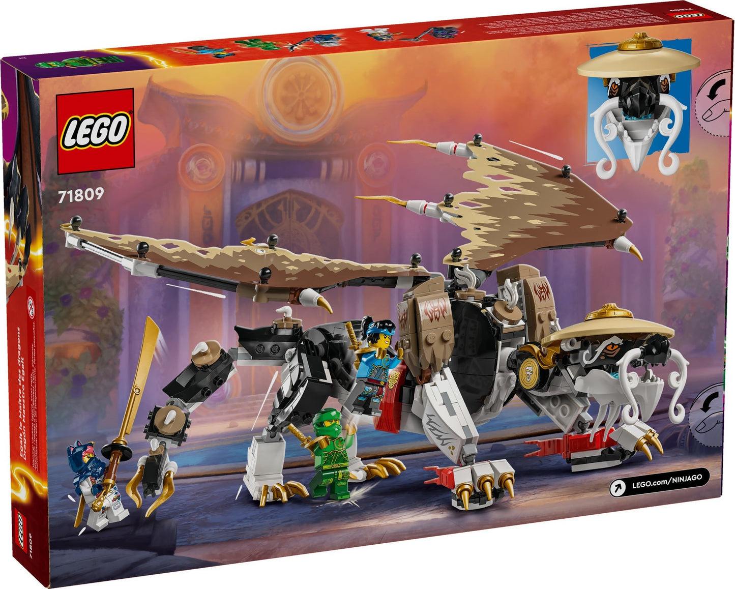 LEGO® NINJAGO® 71809: Mesterdragen Egalt
