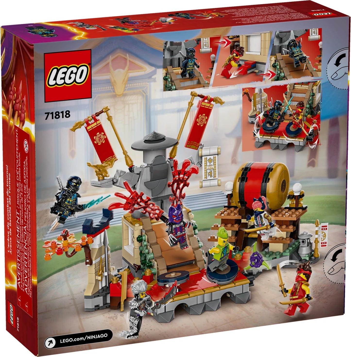 LEGO® NINJAGO® 71818: Turneringens kamparena