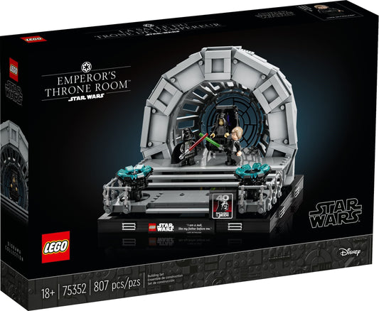 LEGO® Star Wars™ 75352: Diorama med Keiserens tronsal