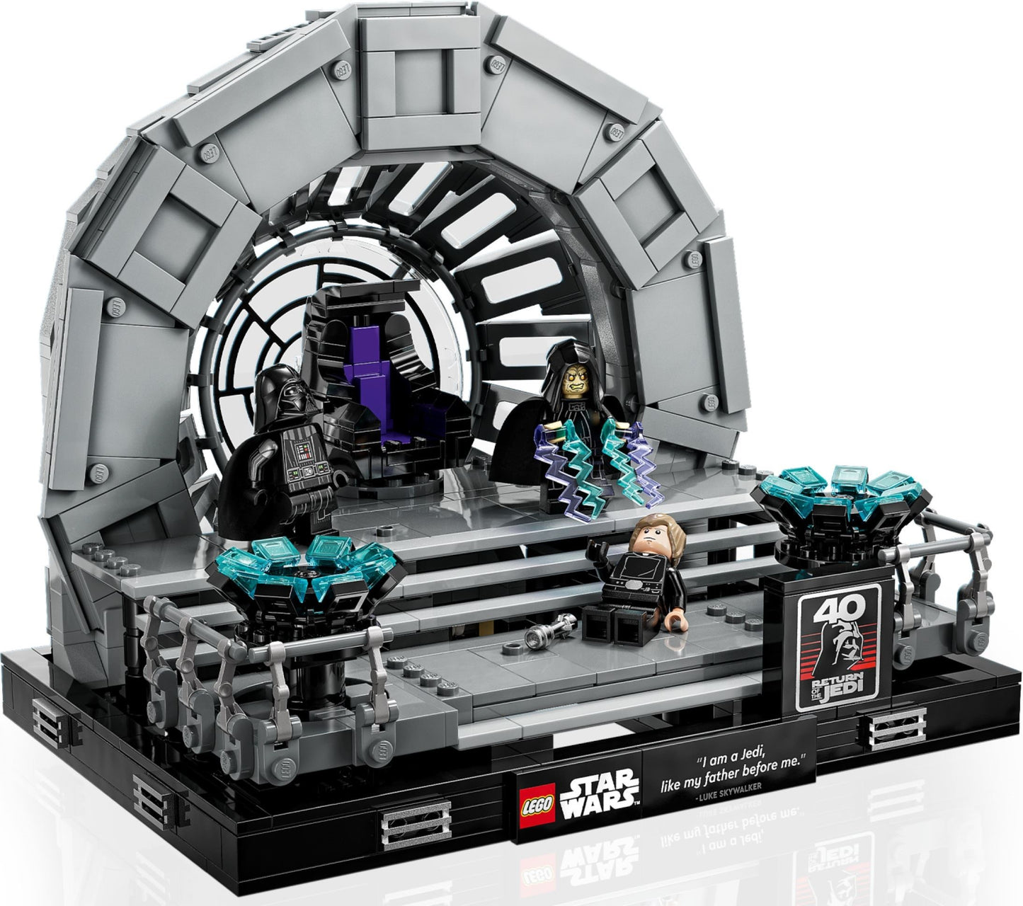 LEGO® Star Wars™ 75352: Diorama med Keiserens tronsal