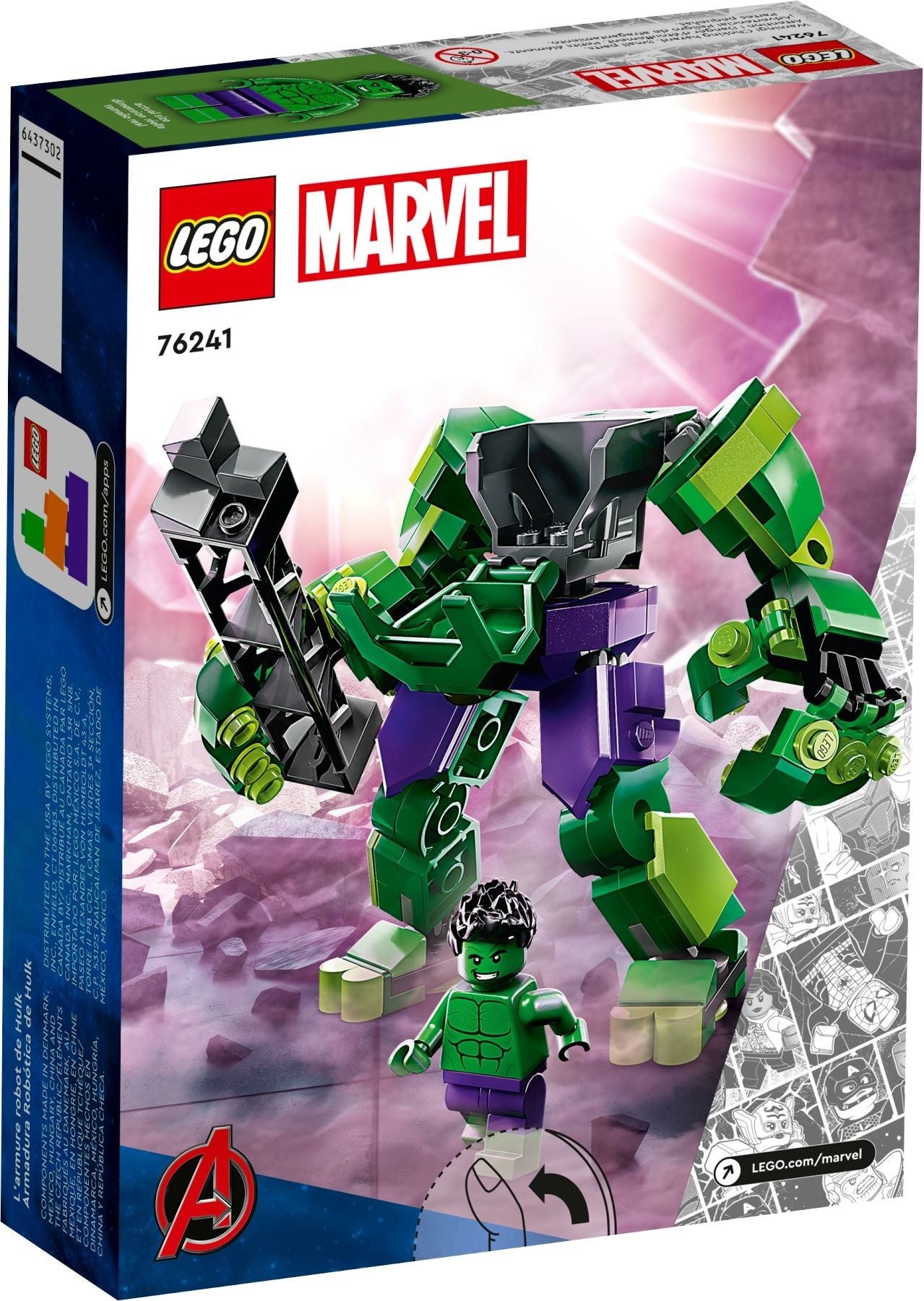 LEGO® Marvel™ 76241: Hulks robotdrakt