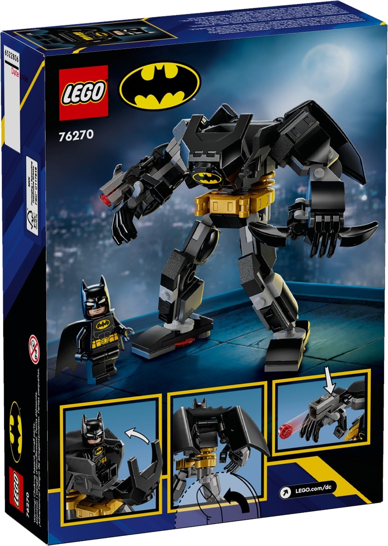 LEGO® DC Comics Super Heroes™ 76270: Batman™ robotdrakt