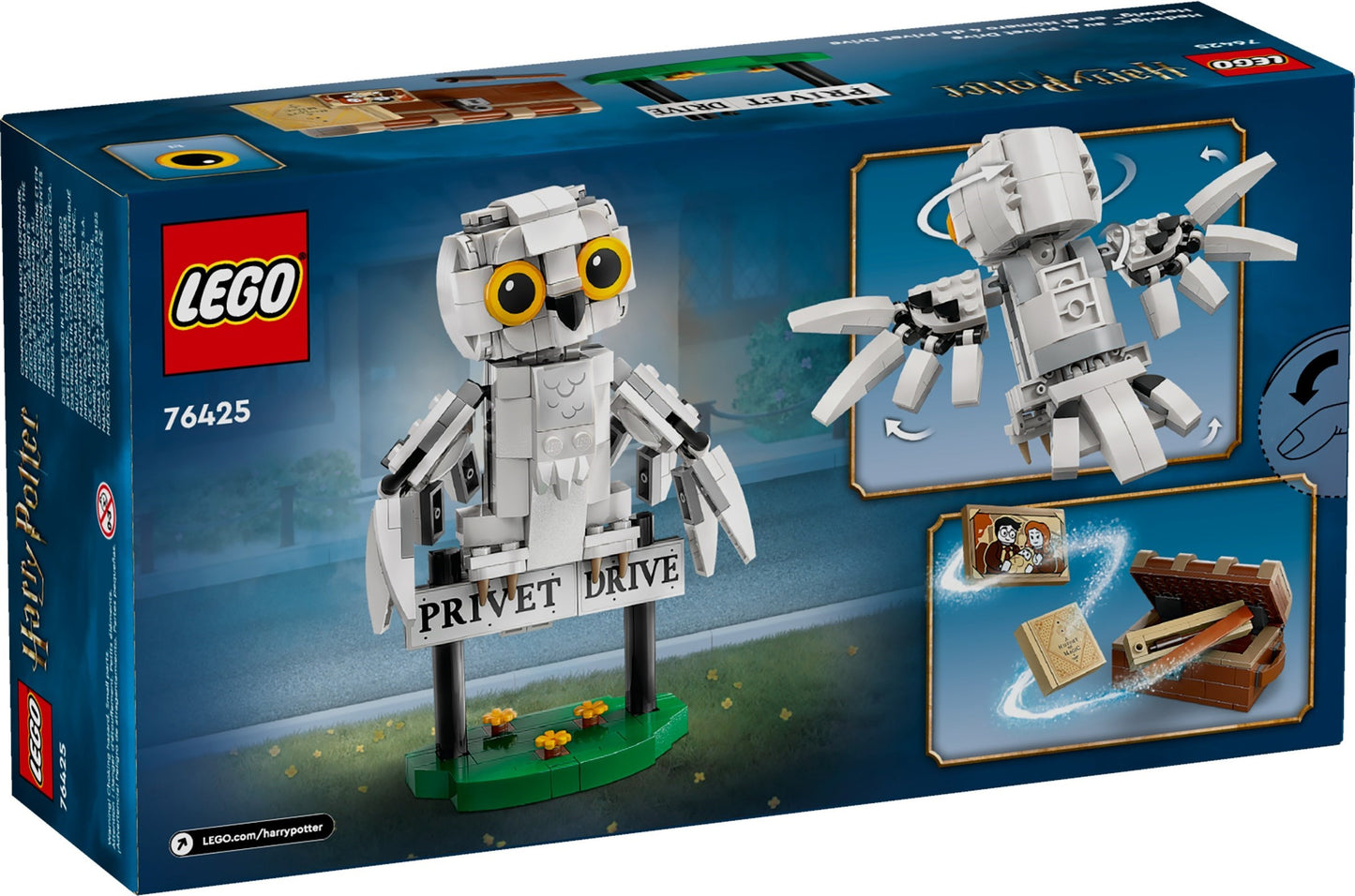 LEGO® Harry Potter™ 76425: Hedvig i Hekkveien 4