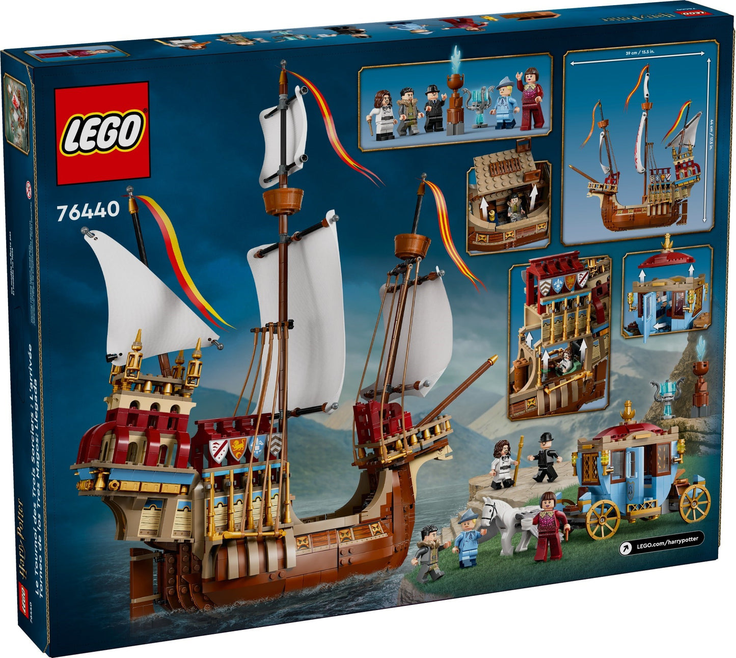 LEGO® Harry Potter™ 76440: Tretrollmannsturneringen: Ankomsten