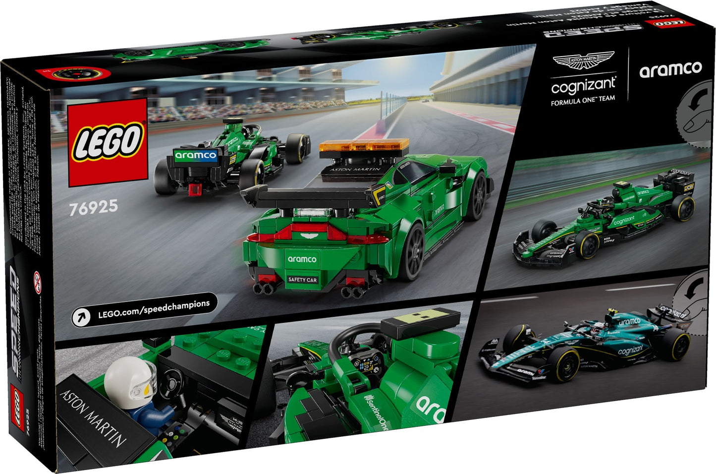 LEGO® Speed Champions 76925: Aston Martin sikkerhetsbil og AMR23