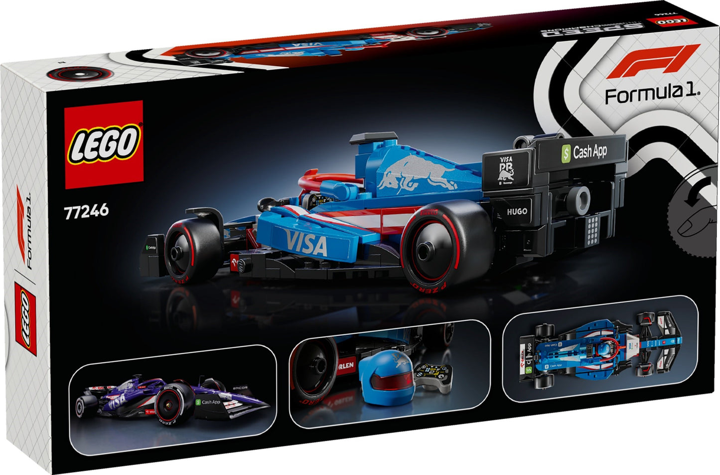 LEGO® Speed Champions 77246: Visa Cash App RB VCARB 01 F1®-racerbil