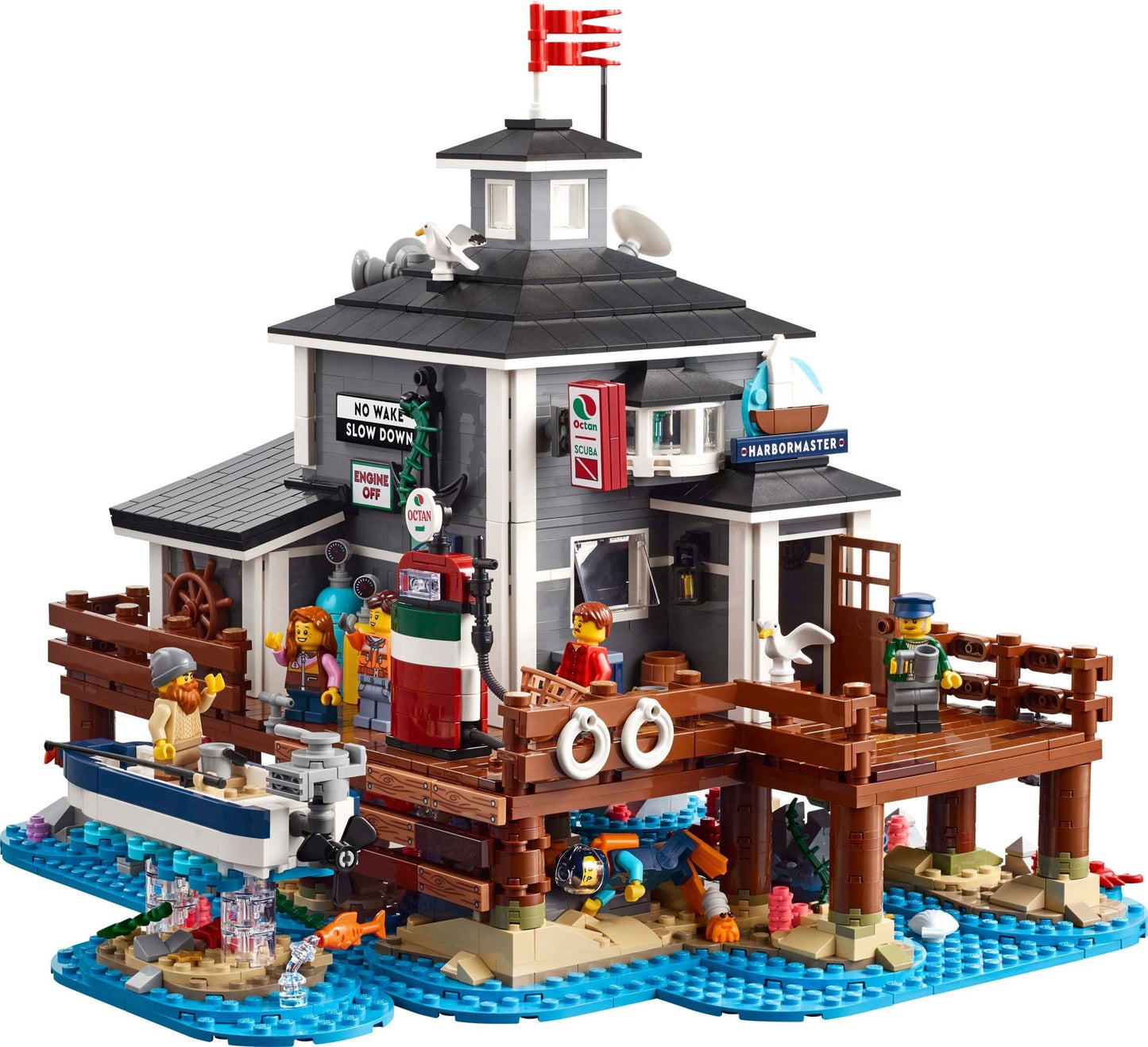 LEGO® Bricklink® 910040: Harbourmaster's Office