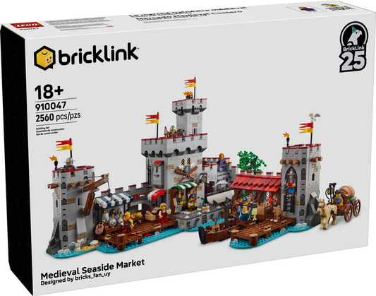 LEGO® Bricklink® 910047: Medieval Seaside Market