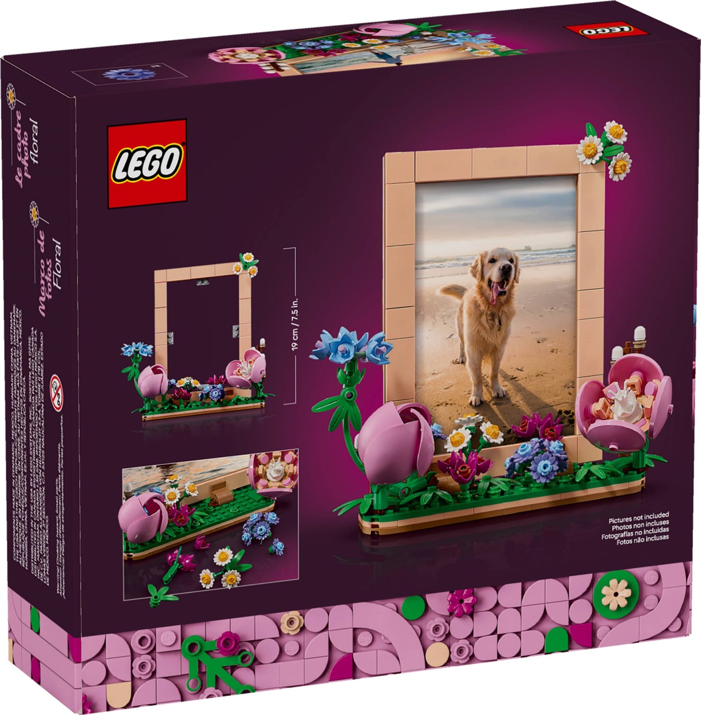 LEGO® Botanicals™ 40916: Bilderamme med blomster