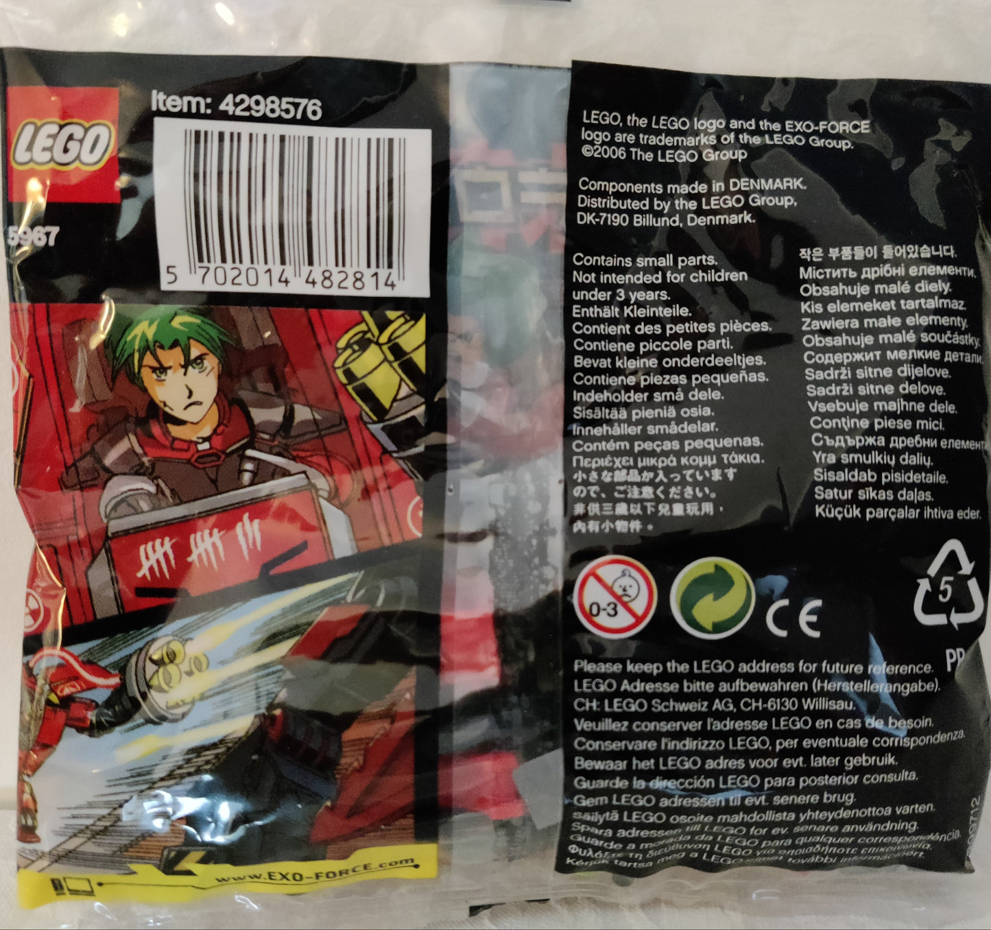 LEGO® Exo-Force® 5967: Red Good Guy