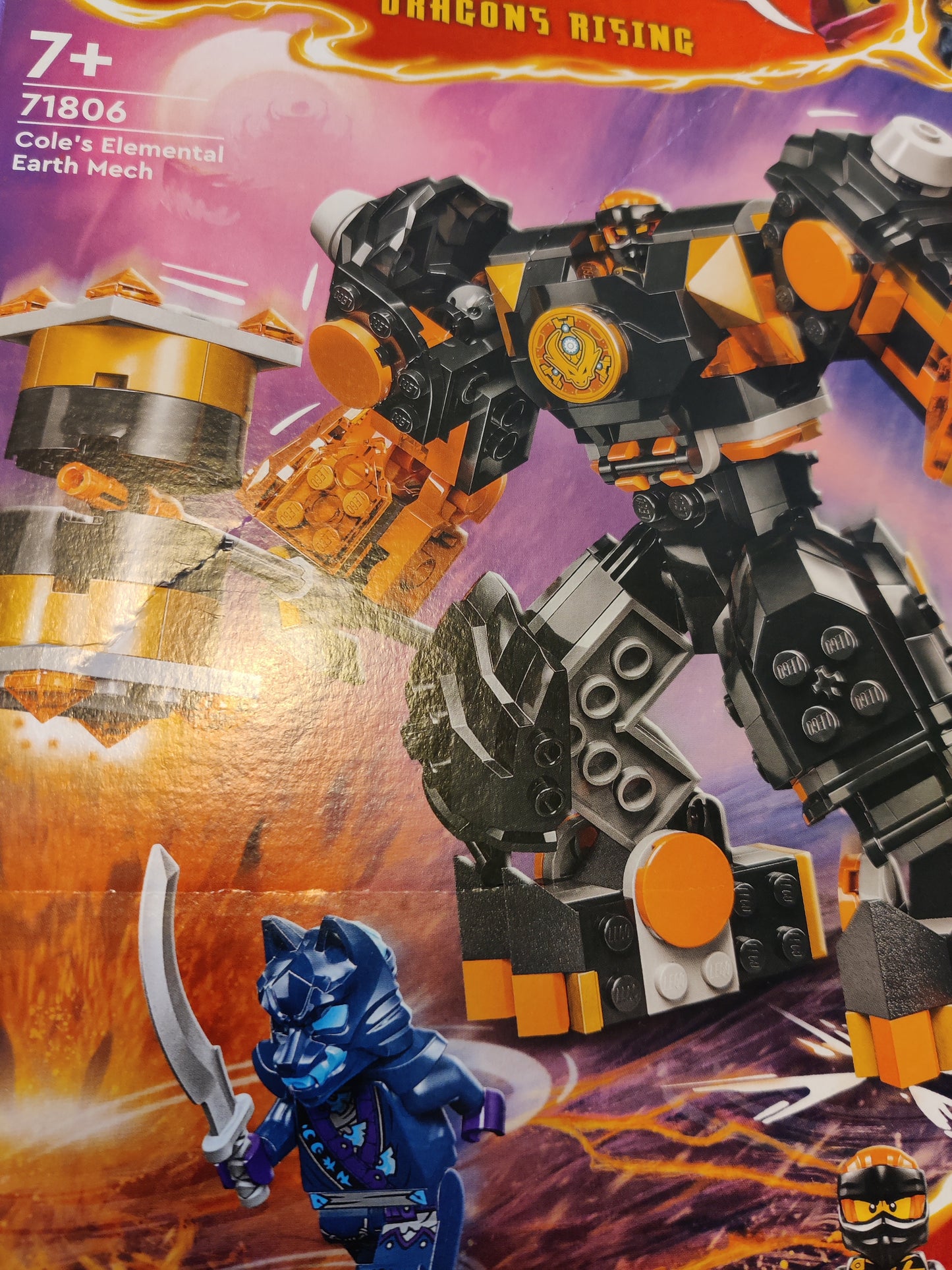 LEGO® NINJAGO® 71806: Coles jordelement-robot