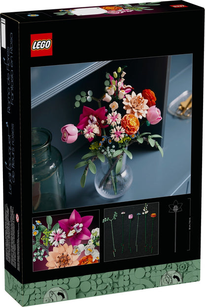 LEGO® Botanicals™ 10342: Vakker bukett med rosa blomster