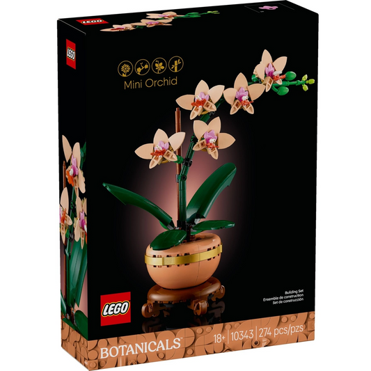 LEGO® Botanicals™ 10343: Miniatyrorkidé