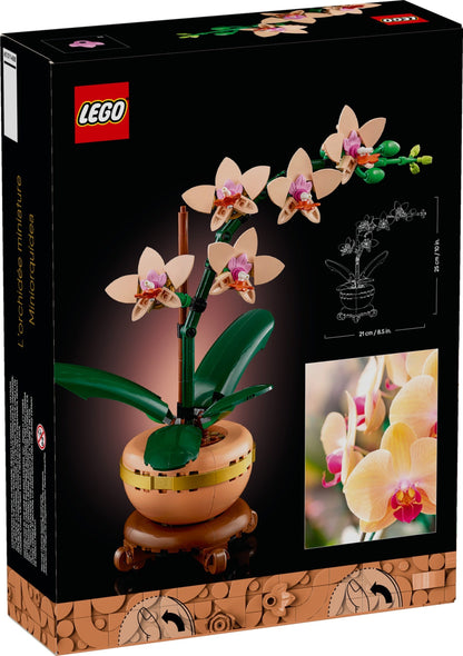 LEGO® Botanicals™ 10343: Miniatyrorkidé