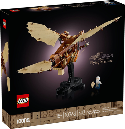 LEGO® Icons 10363: Leonardo da Vincis flymaskin